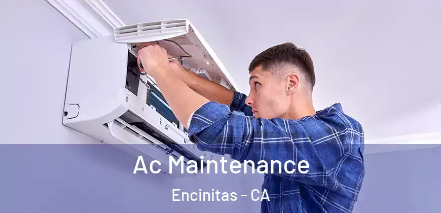 Ac Maintenance Encinitas - CA