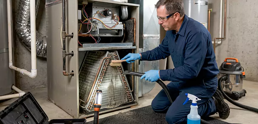 Furnace Coil Cleaning in Encinitas
