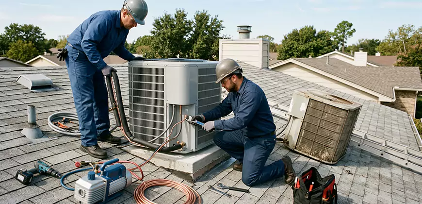 Condensing Unit Installation in Encinitas