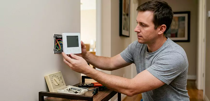 AC Control Panel Replacement in Encinitas