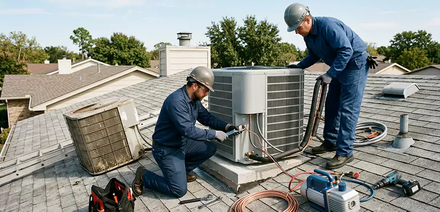 High-Efficiency Condenser Installation in Encinitas
